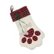 thumbnail image 5 of árbol de navidad Tela de la pata del caramelo Bolsa de regalo árbol de navidad Decoración colgante Rojo, 5 of 5