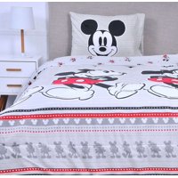 Mashini - Cubrecama Plumón Infantil Niña Nilño Mickey Gris