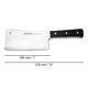 thumbnail image 3 of Cuchillo de Carnicero Arcos 180 mm Acero Nitrum Negro 545 g, 3 of 8