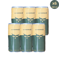 La Hacienda - 6 Pack Ginger Beer Lata 260 Ml