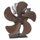 thumbnail image 3 of Bronce Amistoso De La Eficacia De La Fan De La Chimenea De Eco Del Ventilador De La Estufa De 5 Cuchillas Accionado Por Calor, 3 of 5