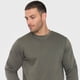thumbnail image 3 of Polerón Hombre R-Neck Costura Musgo Corona, 3 of 5