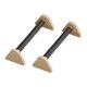 thumbnail image 1 of 2 Barras De Flexiones De Madera Para Entrenamiento En Casa, Para Hombres Y Mujeres, 40 Cm, 1 of 5