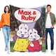thumbnail image 1 of Max y Ruby anti-pilling, suave, ligera, esponjosa y acogedora de lujo para hogar y cocina – Perfecta para niños y adultos,80X120cm, 1 of 6