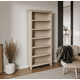 thumbnail image 2 of Biblioteca "Farrow" Estantería de Pino Macizo 6 Niveles - Beige - 60x35x180 cm, 2 of 3