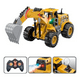 thumbnail image 1 of Excavadora Aspor rc brazo eléctrico color amarillo, 1 of 3