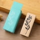 thumbnail image 1 of 1pc, Vintage Flower and Grass Collection Stamp Set for DIY Crafts and Scrapbooking - Wooden Rubber Stamps for Unique and Personalized Designs, 1 of 5
