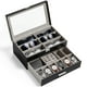 thumbnail image 1 of Organizador de Gafas de Sol Lifewit 2 Capas Negro, 1 of 3