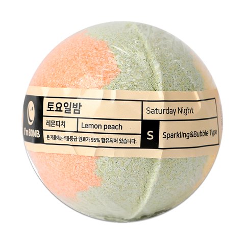 I'M Bomb - Bomba De Tina Efervescente Lemon Peach 120G Im Bomb