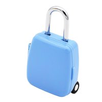 Bothyi - Candado De Combinación Sin Llave Con Código Para Gimnasio, Escuela, Casillero, Caja De Herramientas, Azul