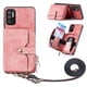 thumbnail image 1 of Funda Tipo Cartera con Correa Cruzada para Xaiomi Redmi Note 10 5G Protección Contra Golpes Rosa, 1 of 5