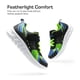 thumbnail image 5 of Zapatillas DREAM PAIRS 12 para niño pequeño Negro/Real/Verde, 5 of 6