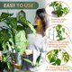 thumbnail image 4 of Carrito telescópico con forma de estacas para plantas, 3 piezas, ajustables de 45,5 a 107,5 cm, 4 of 6