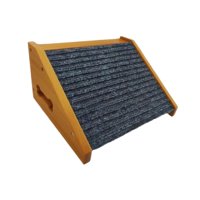 Magideal - Rampa Para Perros Para Escaleras, Escalera Para Mascotas, De Madera, Antideslizante, Para Gatos De Interior, De Ángulo Bajo, Para Cama, Sofá, Coche, I