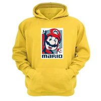Genérico - Polerón Canguro Plomero Rojo Amarillo Talla M Unisex