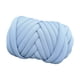 thumbnail image 3 of 250 g de hilo grueso hilo voluminoso hilo trenzado lanzar una manta de hilo de hilo de hilo de hilo de hilo para niños artesanía de gato casa macrame Azul claro, 3 of 5
