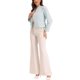 thumbnail image 2 of INSPIRE CHIC Chaqueta Corta de Trabajo con Botones y Blazer de Tweed a Cuadros de Manga Larga para Mujer M Azul Claro, 2 of 6