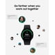 thumbnail image 3 of Reloj inteligente Samsung Galaxy Watch 4 con monitor de ECG de 40 mm, negro, 3 of 7