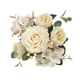 thumbnail image 3 of Ramo De Flores Artificiales Ramo De Novia Flor Falsa Boda Novia Ramo Blanco, 3 of 5