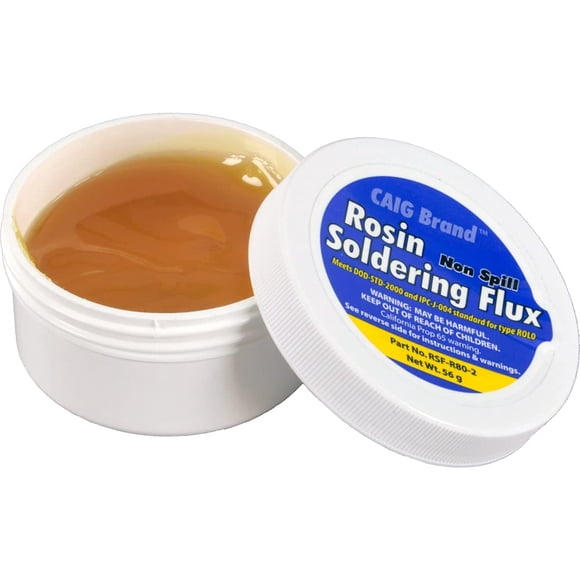 Flux de soldadura de resina CAIG LABORATORIES, frasco de 56 g