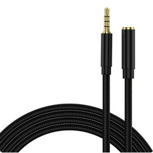 Bazuca - Cable Auxiliar Jack Hembra A Macho 3.5 1.2 Mts