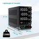 thumbnail image 5 of Fuente de alimentación DC WANPTEK POWER 0-30 V 0-10 A con USB y tipo C, 5 of 9