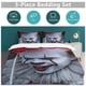 thumbnail image 5 of Pennywise Bedding Set Duvet Cover Comfortable and Lightweight Cartoon Bedding 3 Piece Bed Set, 5 of 5