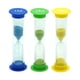 thumbnail image 1 of Reloj de arena TeacherFav 3,5 pulg. juego de 3 (azul, verde y rojo), 1 of 7