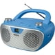 thumbnail image 1 of Reproductor de CD estéreo portátil Jensen CD-485-BL 1W con AM/FM, 1 of 5