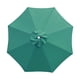 thumbnail image 3 of Toldo para sombrilla, cubierta de repuesto para sombrilla, protección, toldo para sombrilla para exteriores ligero y resistente para patio, jardín, Verde oscuro, 3 of 5