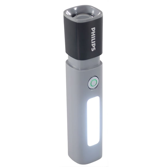 Linterna LED Philips 10W Recargable Zoom 150m 4 Modos - PS