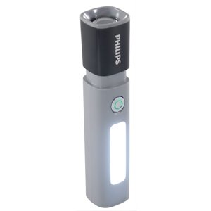 Linterna Led Philips 10W Recargable Zoom 150M 4 Modos - Ps