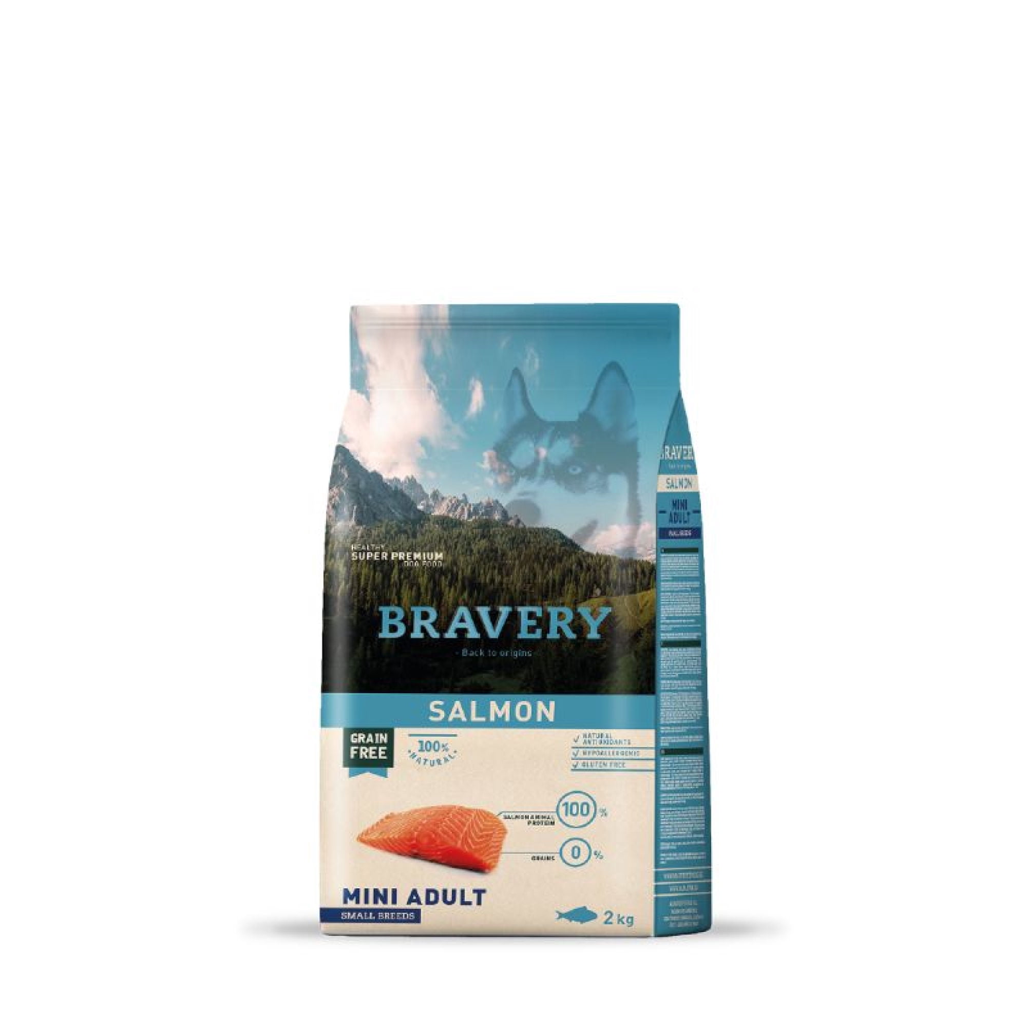 Alimento Super Premium Para Perros Adultos Razas Pequeñas Sabor Salmón 2 kg