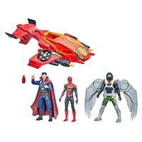 Hasbro - Juguete Figura De Acción Spider Man Jet Escape Sin Regreso A Casa