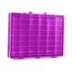 thumbnail image 3 of Caja De Almacenamiento De Juguetes, 48 Rejillas, Joyero Transparente Apilable Para Manualidades, Juguetes, Aperitivos, Color Morado, 3 of 3