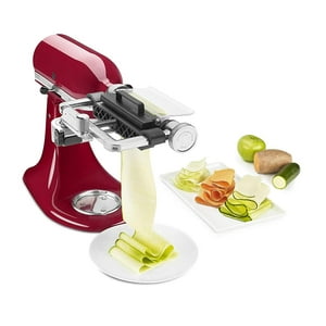 Accesorio Para Cortador De Hojas Kitchenaid Ksm2Sca, Plateado