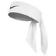 thumbnail image 1 of Corbata para la cabeza Nike Dri-Fit Fury, unisex, blanca, que absorbe el sudor, 1 of 1