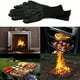thumbnail image 2 of 1pc Oven Gloves 932 °F Heat Resistant Gloves, Cut Resistant Oven Gloves, Non-Slip Silicone BBQ Gloves, Kitchen Safe Cooking Gloves, Oven Gloves, BBQ, Grill, Oven Gloves, Outdoor Camping Picnic, Cookwa, 2 of 5