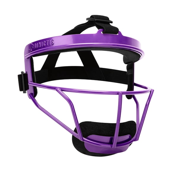 Mascarilla facial de softball Dinictis Lightweight Purple para niños