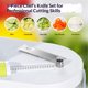 thumbnail image 3 of Espiralizador Slicer de verduras (4-en-1 hojas rotativas) Espiralizador de verduras pesado con taza de succión fuerte, Zucchini Spiral Noodle/Zoodle/Spaghetti/Pasta Maker, 3 of 3
