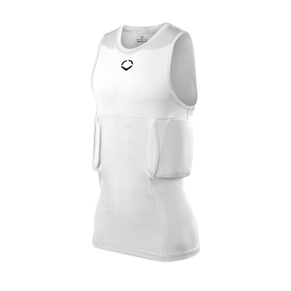 Camisa EvoShield sin mangas Blanco Equipo Talla M