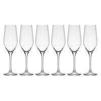 Hausmann - Set 6 Copas Flute 285Ml Montalcino Valley Transparente