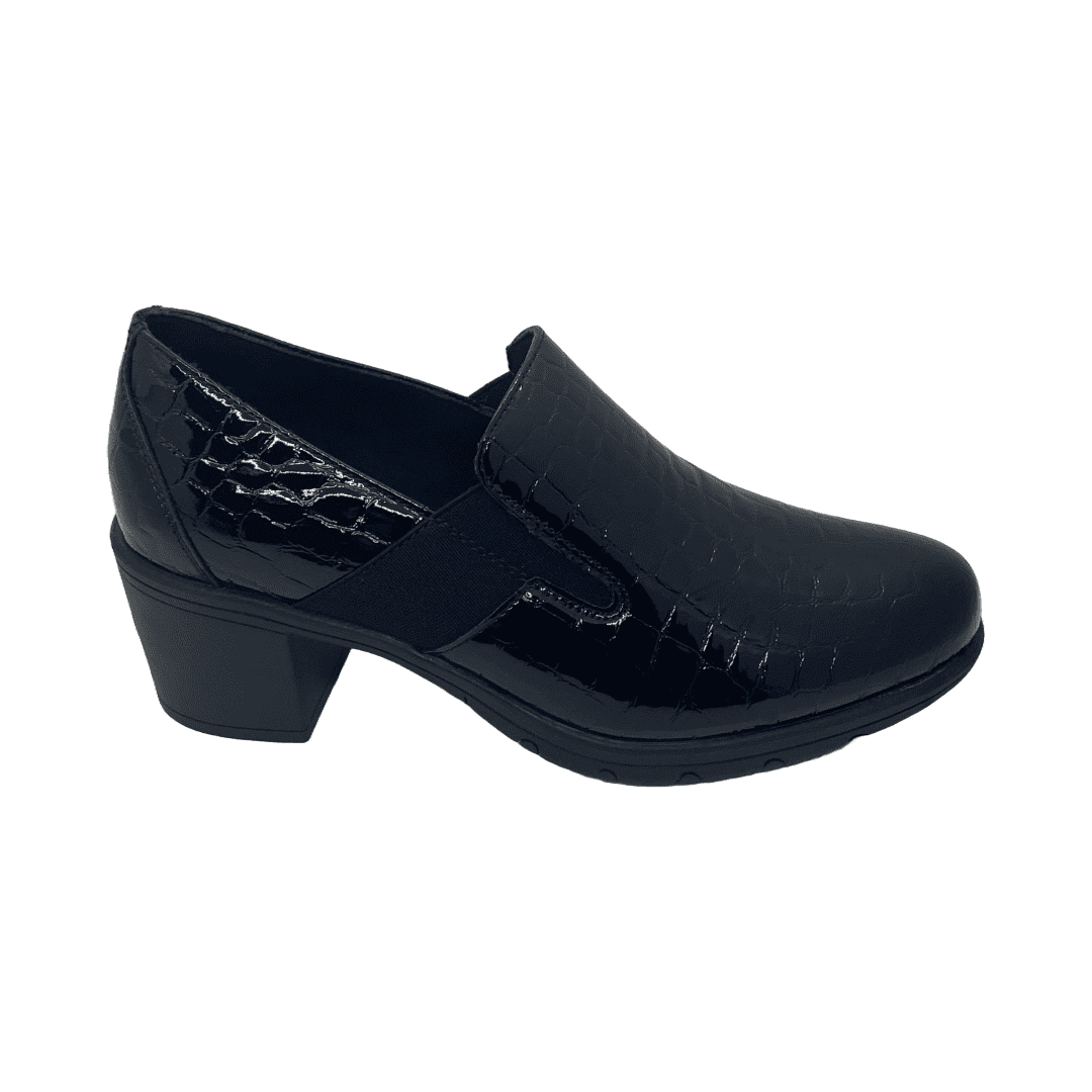 Zapatos Alquimia Negro Charol | 3079-02 - Talla 36