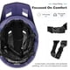 thumbnail image 4 of Casco de bicicleta BATFOX LA303 para hombres, mujeres, adultos y jóvenes, color blanco, 4 of 7