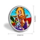 thumbnail image 2 of Go, Dog. Go!-Theme Round Button Badge: Premium Metal Construction, Ideal for High-End Events 2.8 cm, 2 of 6