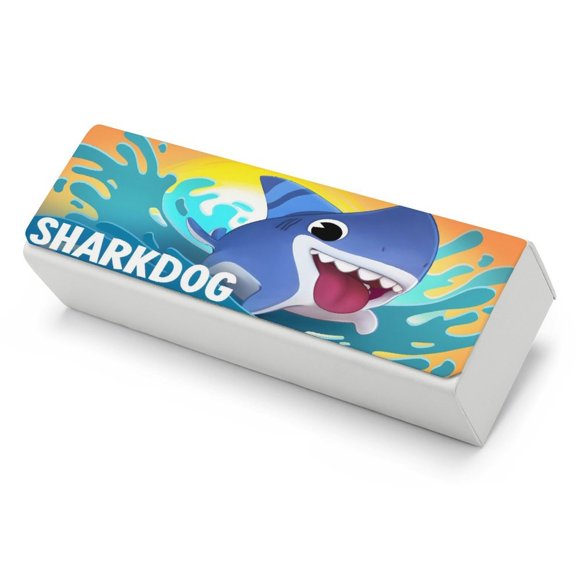 Estuche para Gafas Sharkdog Rígido de Cuero PU