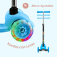 thumbnail image 3 of Scooter Monopatín Infantil Luces Celeste, 3 of 7