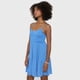 thumbnail image 3 of Vestido Mujer Panal Print Flores Azul Corona, 3 of 5
