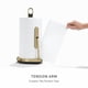 thumbnail image 3 of Porta Toallas de Papel simplehuman con Bomba de Spray de 180 ml Latón, 3 of 5