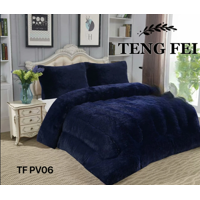 Angeles Del Hogar - Plumón De Invierno Peludos Con Chiporro King